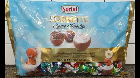 Sorini Italia Sorinette Crème Assorted Milk Chocolate Pralines Review