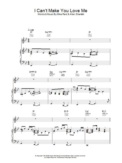 [PDF] I Cant Make You Love Me Piano Vocal Sheet Music - 24thru.blogspot ...