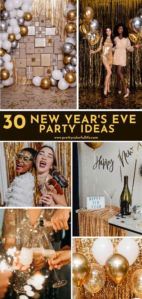 30 NEW YEAR’S EVE PARTY IDEAS TO BRING IN 2022 | New year's eve party ...