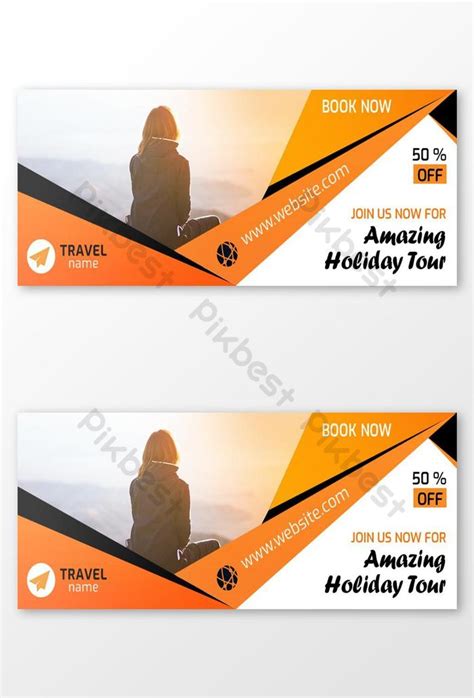 Travel Facebook Timeline Cover Banner Template Premium Psd Psd Free