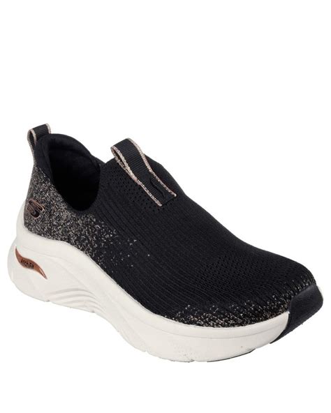 Relaxed Fit Arch Fit D Lux Glimmer Dust Skechers