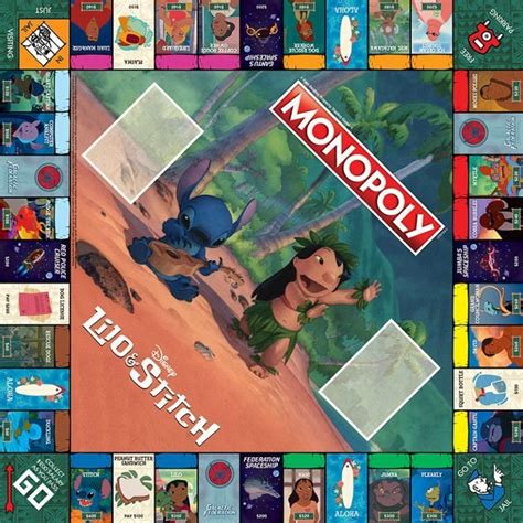 Lilo Stitch Monopoly Game Legacy Toys In 2022 Lilo And Stitch