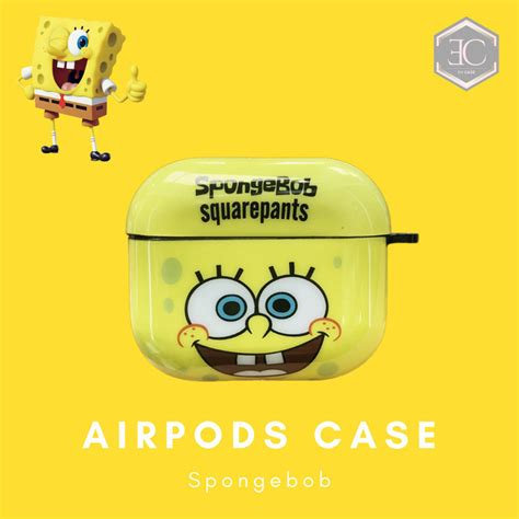 Case Airpods Gen Pro Protective Hardcase Spongebob Patrick