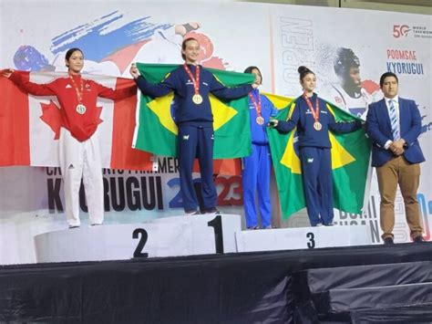 Pan Americano De Taekwondo S O Bentenses Representam O Brasil