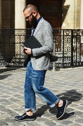 Welche Jeans Mit Grauen Leinen Sakkos Zu Tragen Smart Casual Sommer