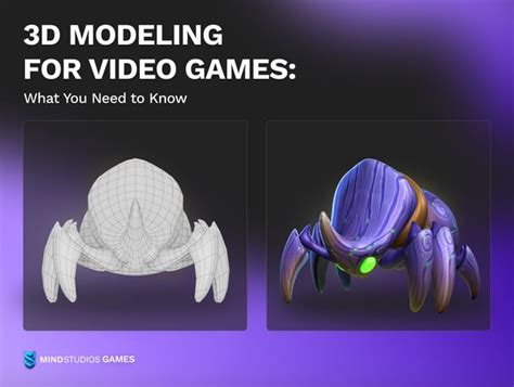 3d Modeling For Video Games What You Need To Know Mind Studios