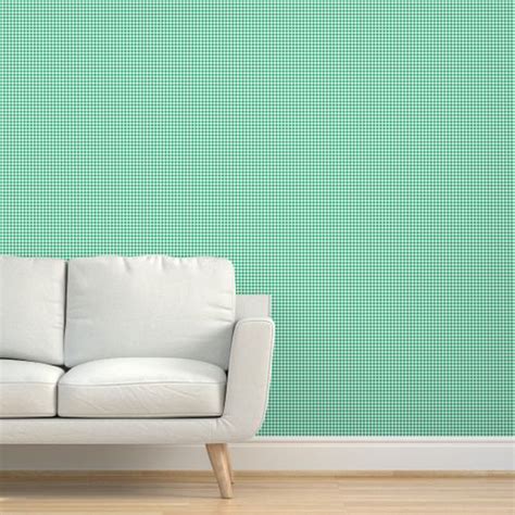 Quarter Inch Shamrock Green And White Spoonflower