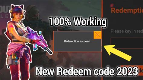 New Working Redeem Code Codm Garena Codm Redeem Code Call Of