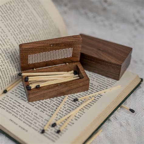 Wooden Matches Casevintage Matches Boxsmoking Ts Etsy Uk