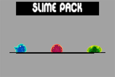 Free Slime Sprite Sheets Pixel Art Download