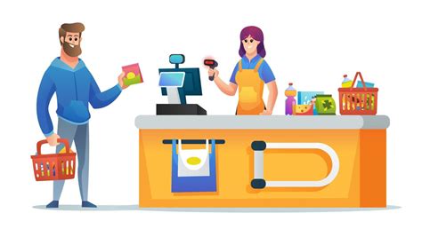 Cashier Clipart