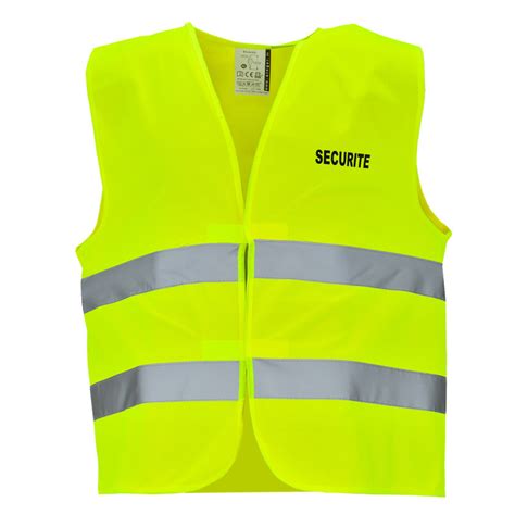 Gilet haute visibilité sécurité Vêtements de travail personnalisés