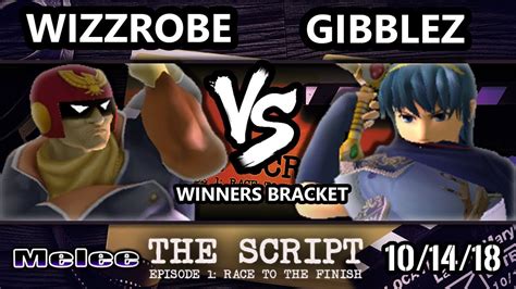 The Script Wizzrobe Captain Falcon Vs Gibblez Marth Smash