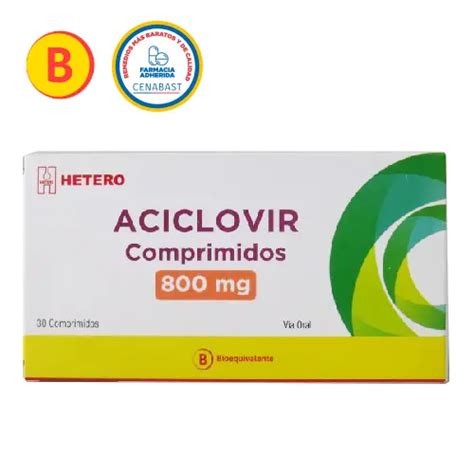 Aciclovir Mg X Comprimidos Seven Pharma Cenabast Ecofarmacias