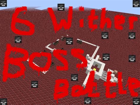 6 WITHER BOSS BATTLE [HARD] Minecraft Project