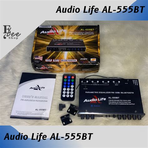 Audio Life 5 Band Parametric Equalizer With FM USB Bluetooth AL