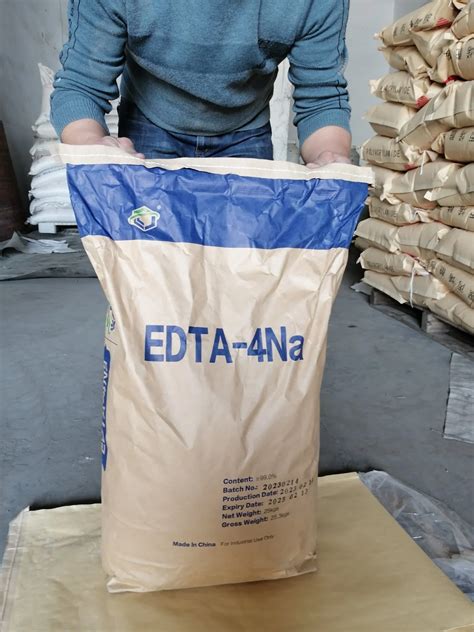 Industrial Water Softener EDTA 4na Sodium Edetate CAS 64 02 8 With High