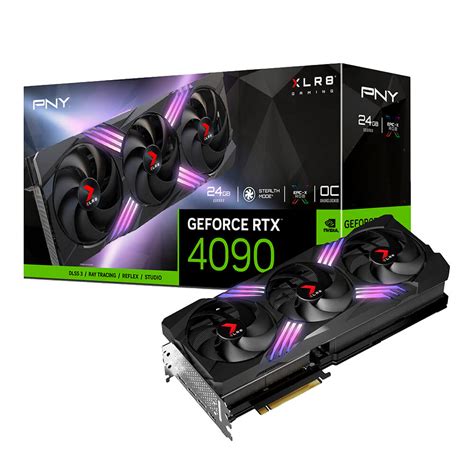 Tarjeta De Video Pny Nvidia Geforce Rtx 4090 24gb Oc Xlr8 Gaming Verto Epic X Rgb Tf 24gb 384