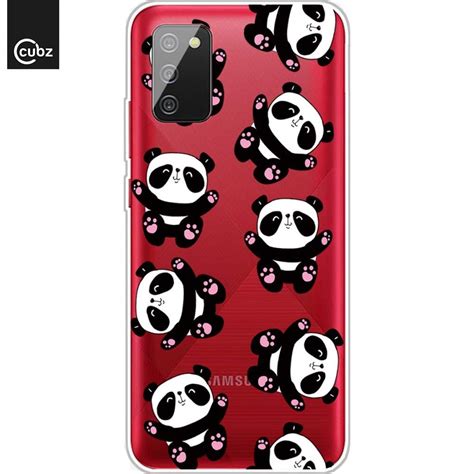 Husa Samsung Galaxy A02s M02s CUBZ Gel TPU Happy Panda Livrare 24h