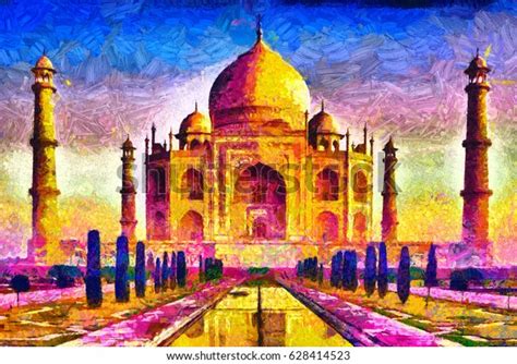 545 Taj Mahal Paintings Images, Stock Photos & Vectors | Shutterstock