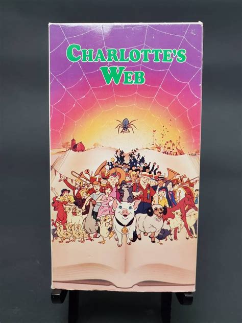 Charlotte S Web Movie Movie Vhs Vcr Tape Isbn Etsy