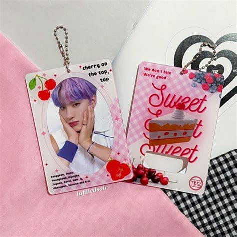 Jual Acrylic Photocard Holder Card Holder Cahol Akrilik The Boyz