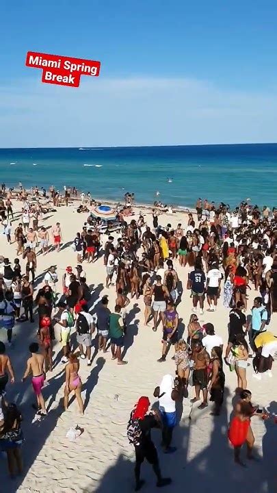 Miami South Beach Spring Break Springbreak2023 Youtube