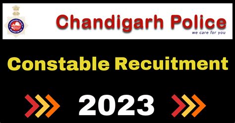 Chandigarh Police Constable Recruitment 2023 Out For 700 Posts Check