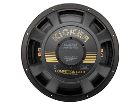 Comp Gold 15" 4Ω Subwoofer | KICKER®