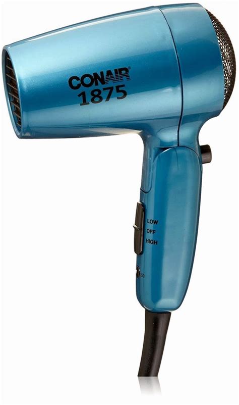 Conair Travel Hair Dryer Folding Handle Vagabond Portable Compact 1875