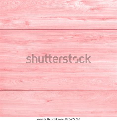 Pink Wood Wall Plank Texture Backgroundpink Stock Photo 1305222766