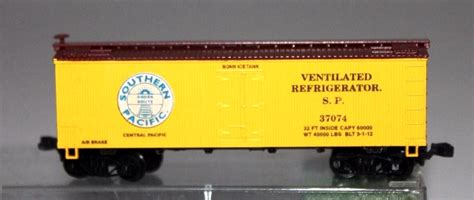 N Scale The Freight Yard 9939B Reefer Ice 36 Foot Wood