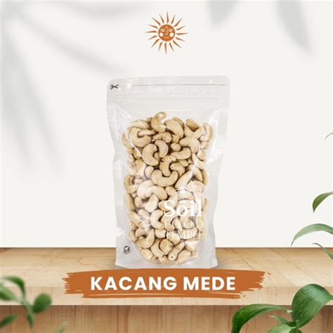 Jual Raw Cashew Kacang Mete Mede Mente Mentah 500 Gram By Soil Food