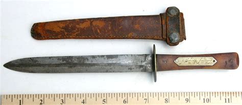 19th Century Dagger With Wisconsin Civil War Provenance