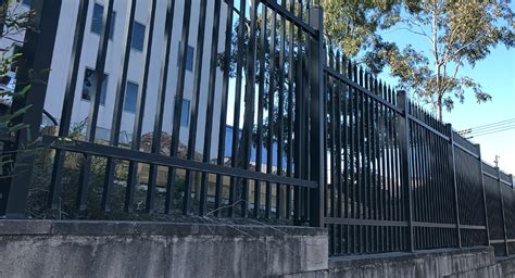 Steel Security Fence Spear Top Steel Fence Panels Fence Depot