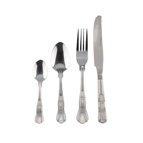 Special Offer Olympia Kings Cutlery Set Pack Of 48 The Oxford Chef Shop