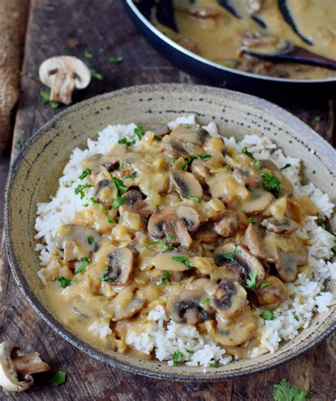 Vegan Mushroom Stroganoff Best Recipe Elavegan