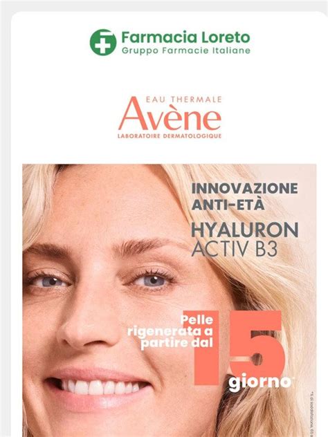 Farmacialoreto It Scopri la linea anti età Hyaluron Activ B3 Milled