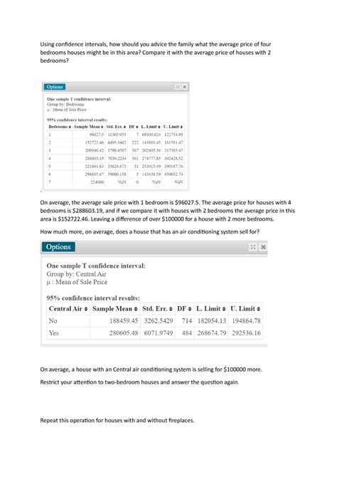 Resit Computer Skills Assignment Using Confidence Intervals How