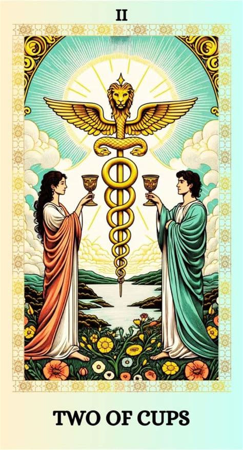 The Two Of Cups Tarot Card Meaning