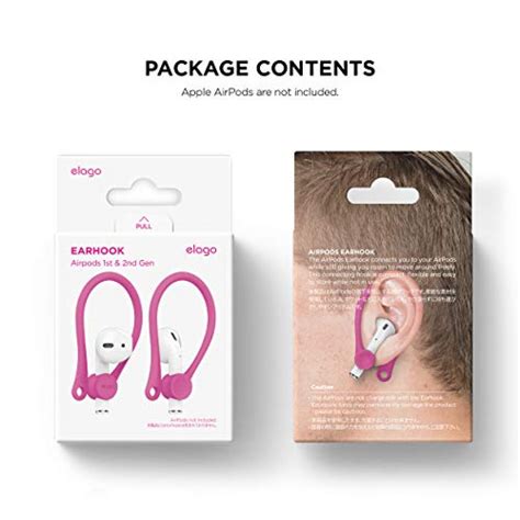 Elago EAP HOOKS HPK Earhook For Apple Airpods Hot Pink Tejarra