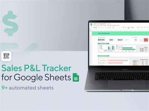 Google Sheets P L Tracker Vip Graphics