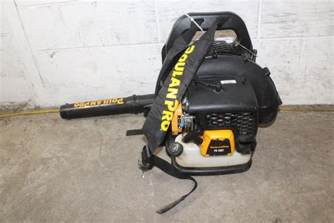 Poulan Pro Backpack Blower Property Room