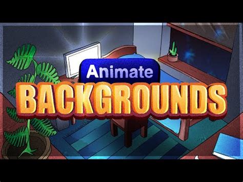 How to Make Backgrounds for Your Animations | Adobe Animate Tutorial ...