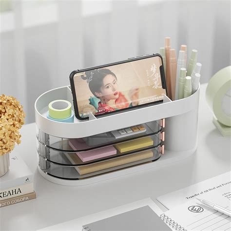 Multifunctional Rotating Desktop Storage Box CJdropshipping