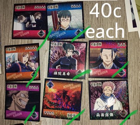 Jujutsu Kaisen Jjk Official Merch Fs Geto Gojo Megumi Mahito Maki Mai