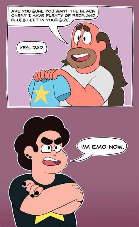 This Is The Real Reason Steven Wears Black Shirts In Future Steven