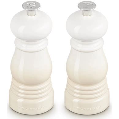 Peper En Zoutmolen Le Creuset Meringue Cm Etrias Nl