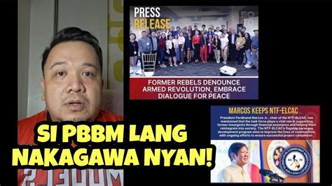 Tatapusin Na Ni PBBM Ang N PA Peace Summit Ng NTF ELCAC Matagumpay