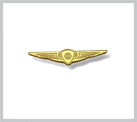 Gold Wings Badge Lega